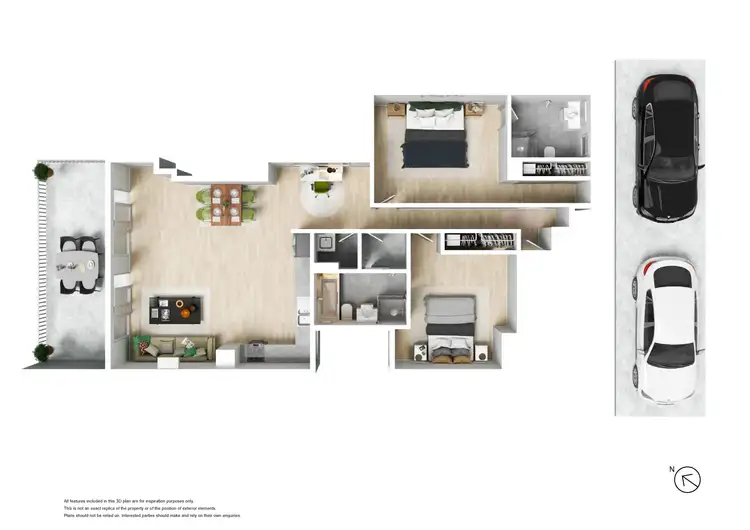 Floorplan of Homely apartment listing, 25/10 Breese Street, Brunswick VIC 3056