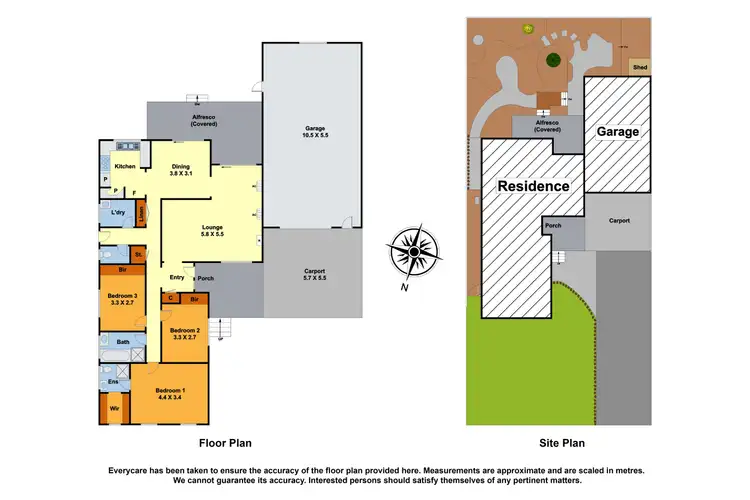 Floorplan of Homely house listing, 44 Warralong Avenue, Greensborough VIC 3088
