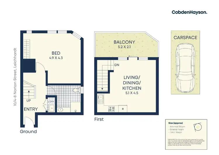 Floorplan of Homely apartment listing, 10/4-8 Norton Street, Leichhardt NSW 2040