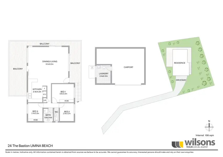 Floorplan of Homely house listing, 24 The Bastion, Umina Beach NSW 2257