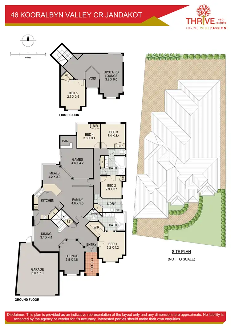 Floorplan of Homely house listing, 46 Kooralbyn Valley Crescent, Jandakot WA 6164