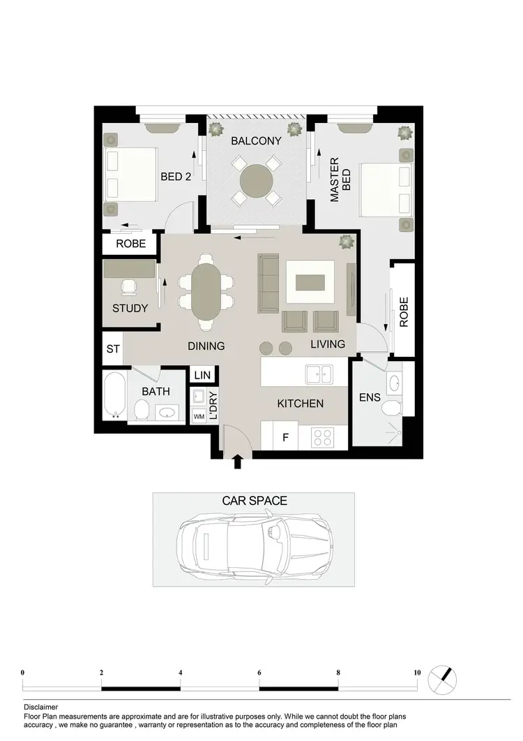 Floorplan of Homely apartment listing, 225/1F Themeda Avenue, Tallawong NSW 2762
