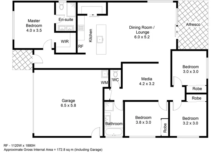 Floorplan of Homely house listing, 20 Augusta Close, Heddon Greta NSW 2321