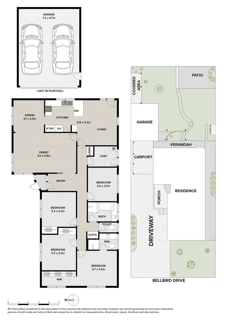 Floorplan of Homely house listing, 20 Bellbird Drive, Wantirna VIC 3152