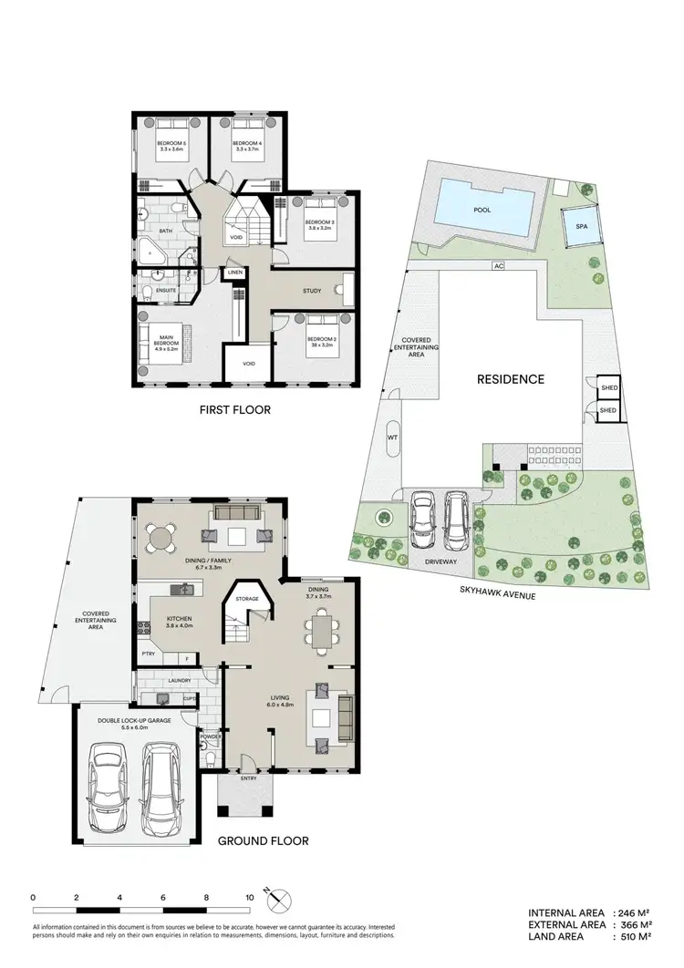 Floorplan of Homely house listing, 24 Skyhawk Avenue, Hamlyn Terrace NSW 2259