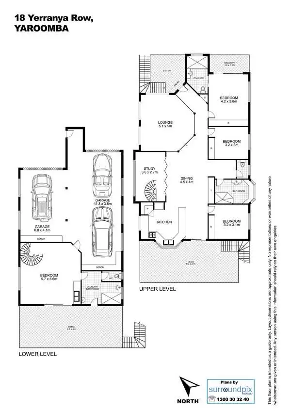 Floorplan of Homely house listing, 18 Yerranya Row, Yaroomba QLD 4573