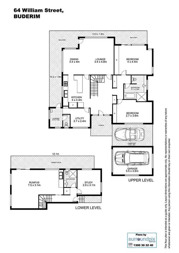 Floorplan of Homely house listing, 64 William Street, Buderim QLD 4556