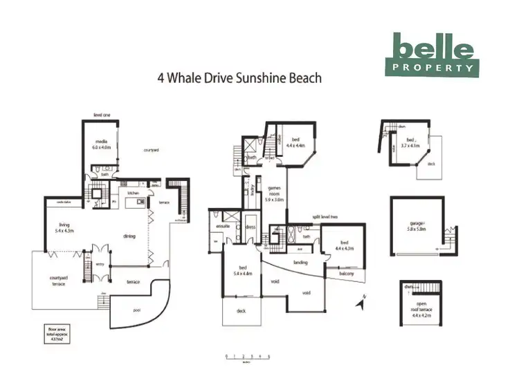 Floorplan of Homely house listing, 4 Whale Drive, Sunshine Beach QLD 4567
