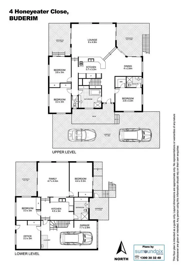 Floorplan of Homely house listing, 4 Honeyeater Close, Buderim QLD 4556