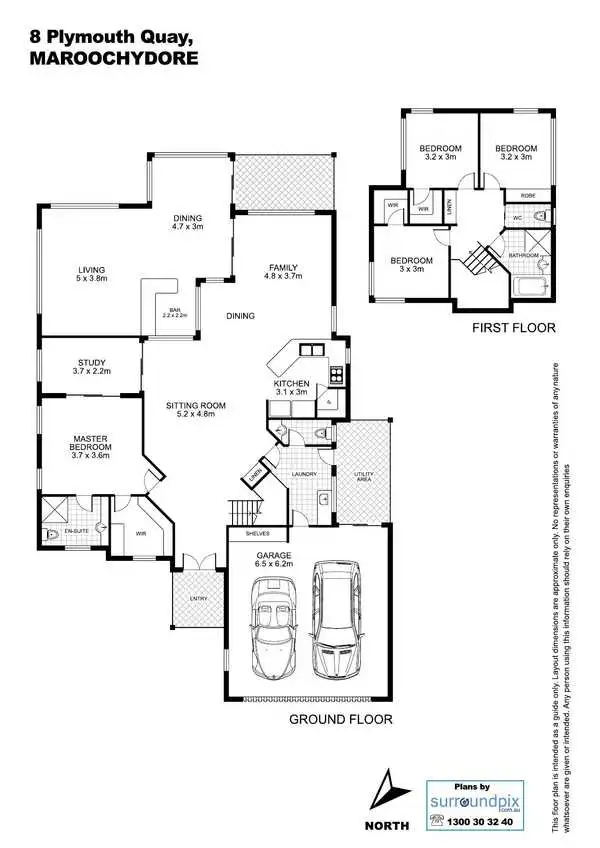 Floorplan of Homely house listing, 8 Plymouth Quay, Maroochydore QLD 4558