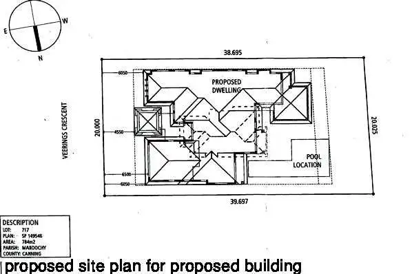 Floorplan of Homely land listing, 18 Veerings Crescent, Twin Waters QLD 4564
