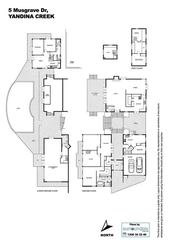 Floorplan of Homely house listing, 5 Musgrave Drive, Yandina Creek QLD 4561
