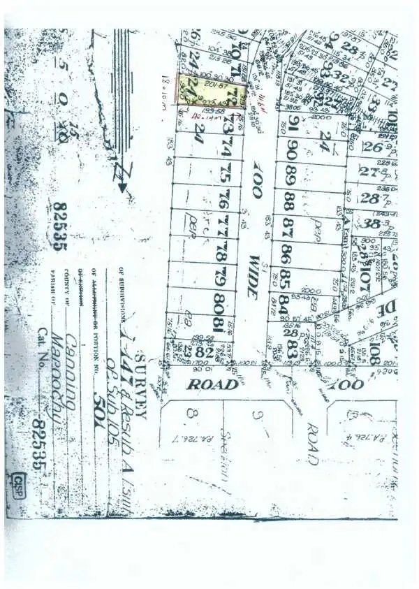 Floorplan of Homely land listing, 21 Yinneburra Street, Yaroomba QLD 4573