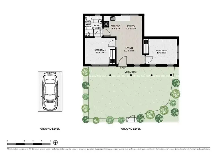 Floorplan of Homely apartment listing, 15/18 Cochrane Street, Brighton VIC 3186