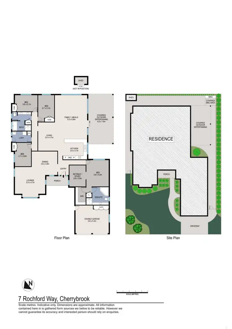 Floorplan of Homely house listing, 7 Rochford Way, Cherrybrook NSW 2126
