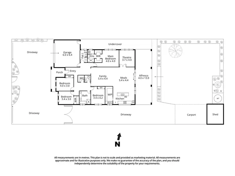 Floorplan of Homely house listing, 20 McFadzean Avenue, Reservoir VIC 3073