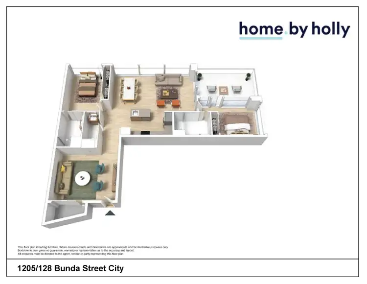 Floorplan of Homely apartment listing, 1205/240 Bunda Street, City ACT 2601