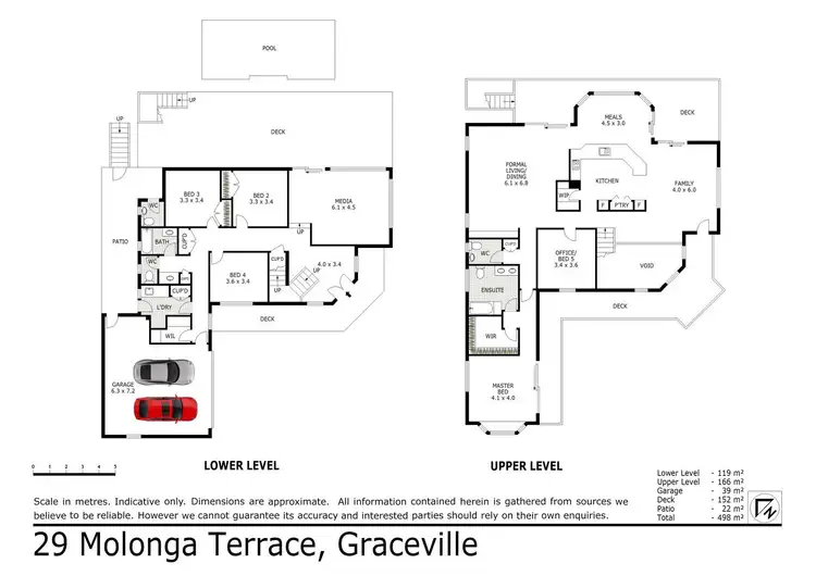 Floorplan of Homely house listing, 29 Molonga Terrace, Graceville QLD 4075