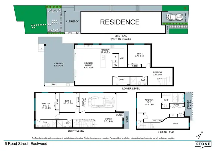Floorplan of Homely house listing, 6 Read Street, Eastwood NSW 2122
