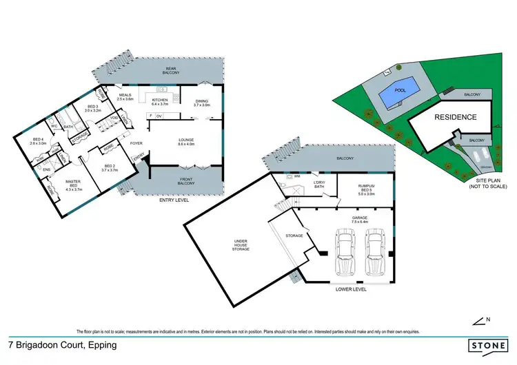 Floorplan of Homely house listing, 7 Brigadoon Court, Epping NSW 2121