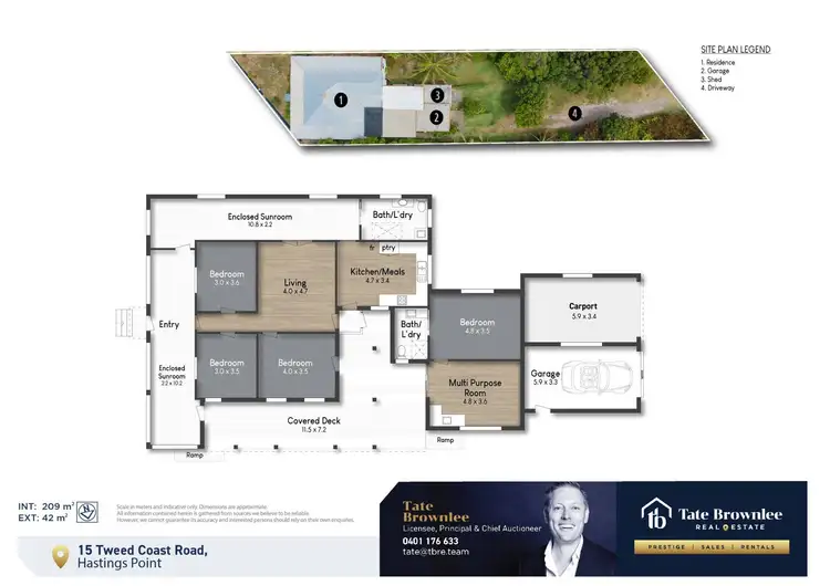 Floorplan of Homely house listing, 15 Tweed Coast Road, Hastings Point NSW 2489