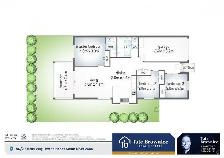Floorplan of Homely unit listing, 86/2 Falcon Way, Tweed Heads South NSW 2486