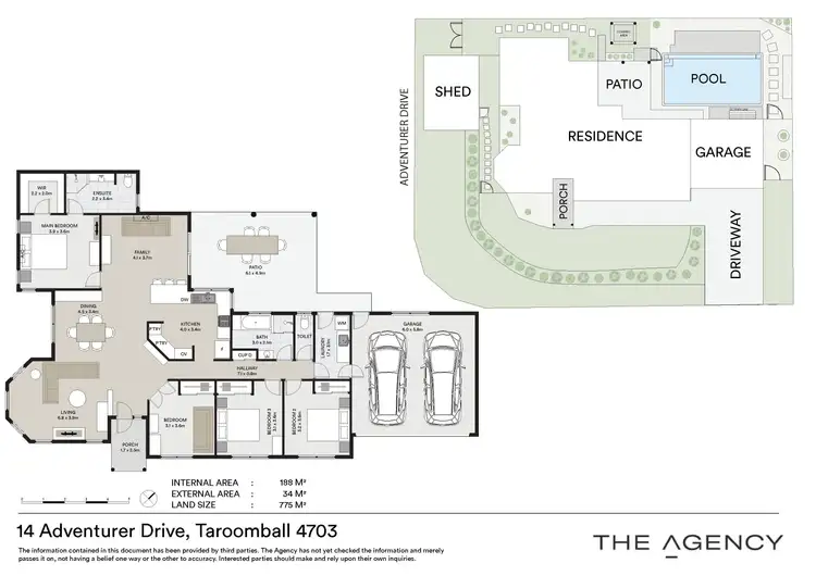 Floorplan of Homely house listing, 14 Adventurer Drive, Taroomball QLD 4703