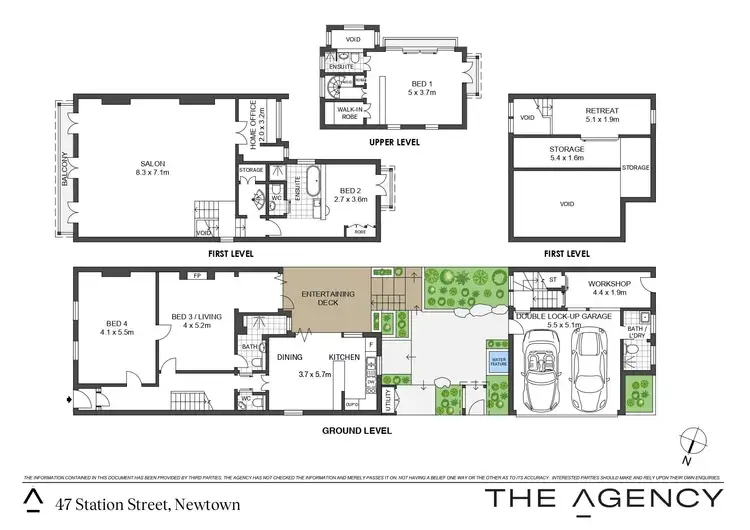 Floorplan of Homely house listing, 47 Station Street, Newtown NSW 2042