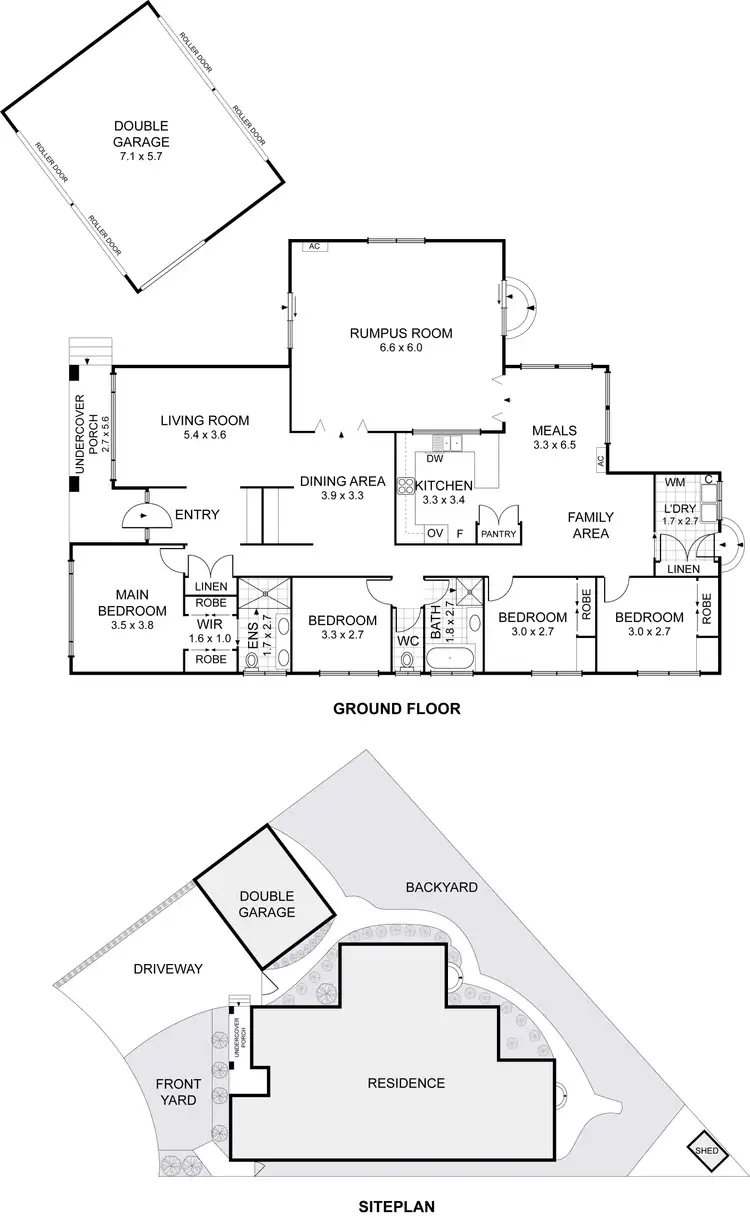 Floorplan of Homely house listing, 9 Verden Place, Keilor Downs VIC 3038