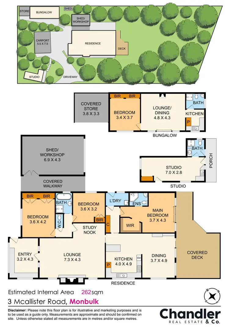 Floorplan of Homely house listing, 3 McAllister Road, Monbulk VIC 3793