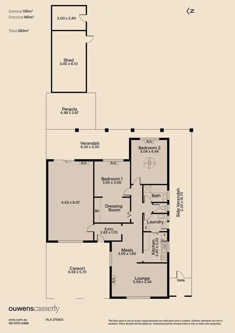 Floorplan of Homely house listing, 534 Victoria Road, Osborne SA 5017