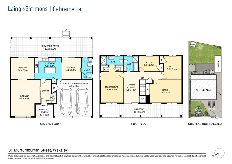 Floorplan of Homely house listing, 31 Murrumburrah Street, Wakeley NSW 2176