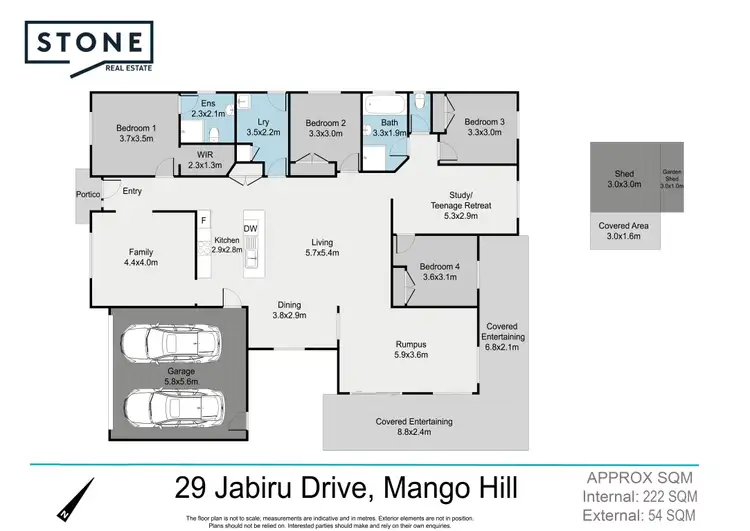 Floorplan of Homely house listing, 29 Jabiru Drive, Mango Hill QLD 4509