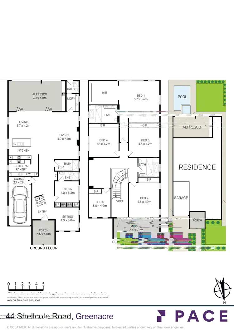 Floorplan of Homely house listing, 44 Shellcote Road, Greenacre NSW 2190