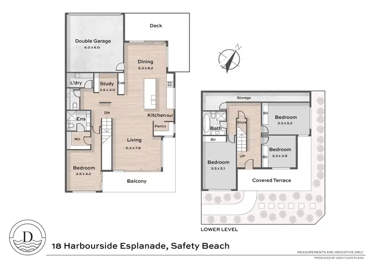 Floorplan of Homely house listing, 18 Harbourside Esplanade, Safety Beach VIC 3936