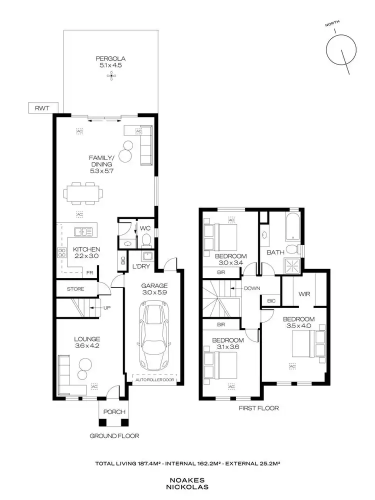 Floorplan of Homely house listing, 2A Raggatt Crescent, Mitchell Park SA 5043