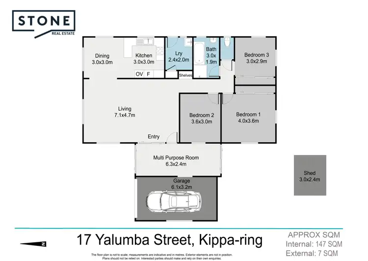 Floorplan of Homely house listing, 17 Yalumba Street, Kippa-ring QLD 4021