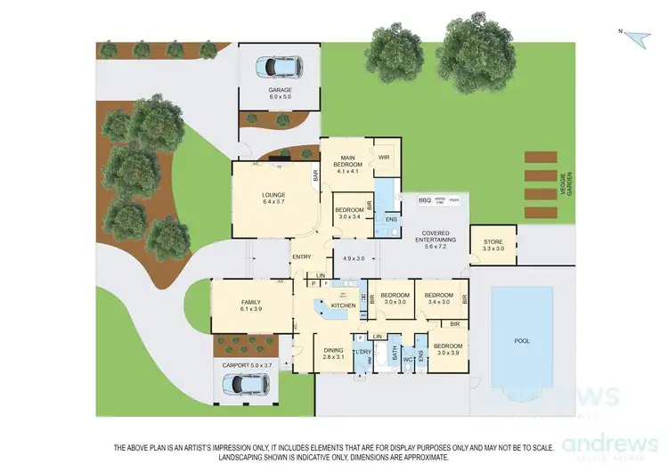 Floorplan of Homely house listing, 15-16 Rakumba Court, Clifton Springs VIC 3222