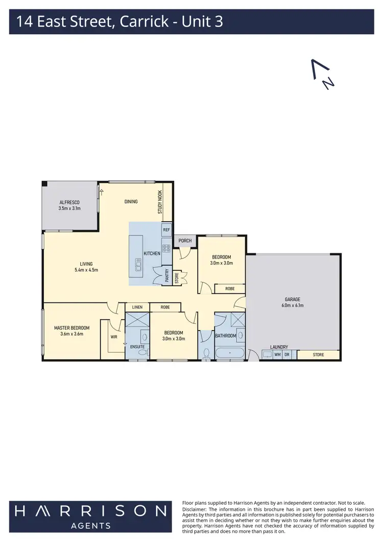 Floorplan of Homely unit listing, 1, 2 & 3/14 East Street, Carrick TAS 7291