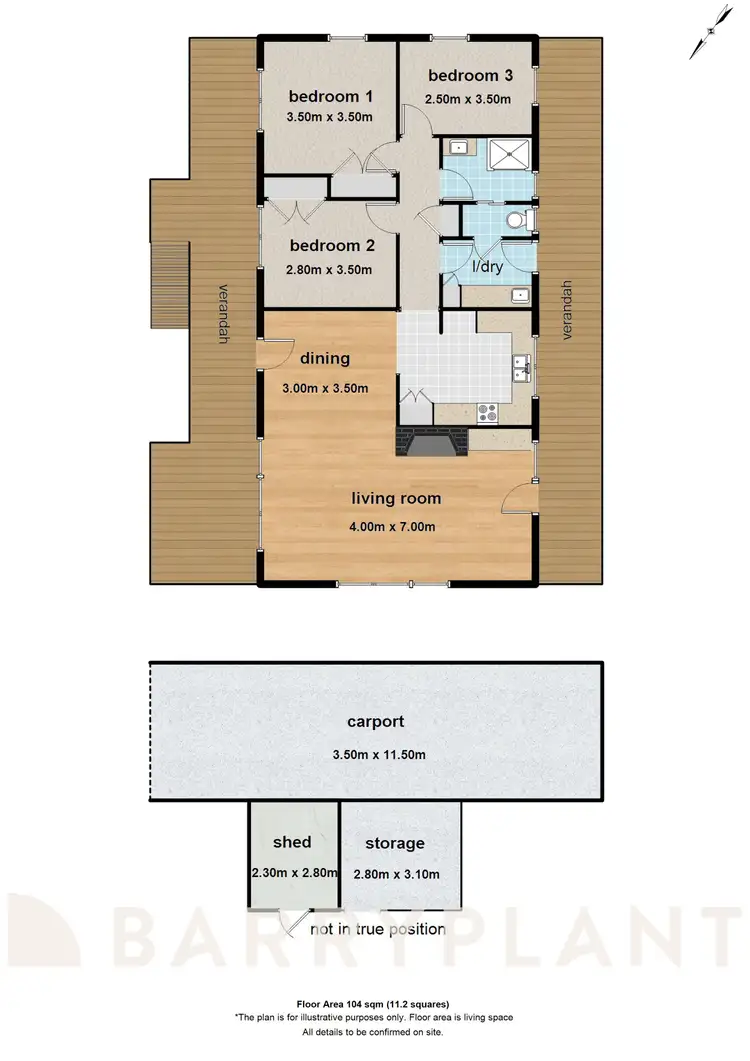 Floorplan of Homely house listing, 2 Hazel Street, Cockatoo VIC 3781