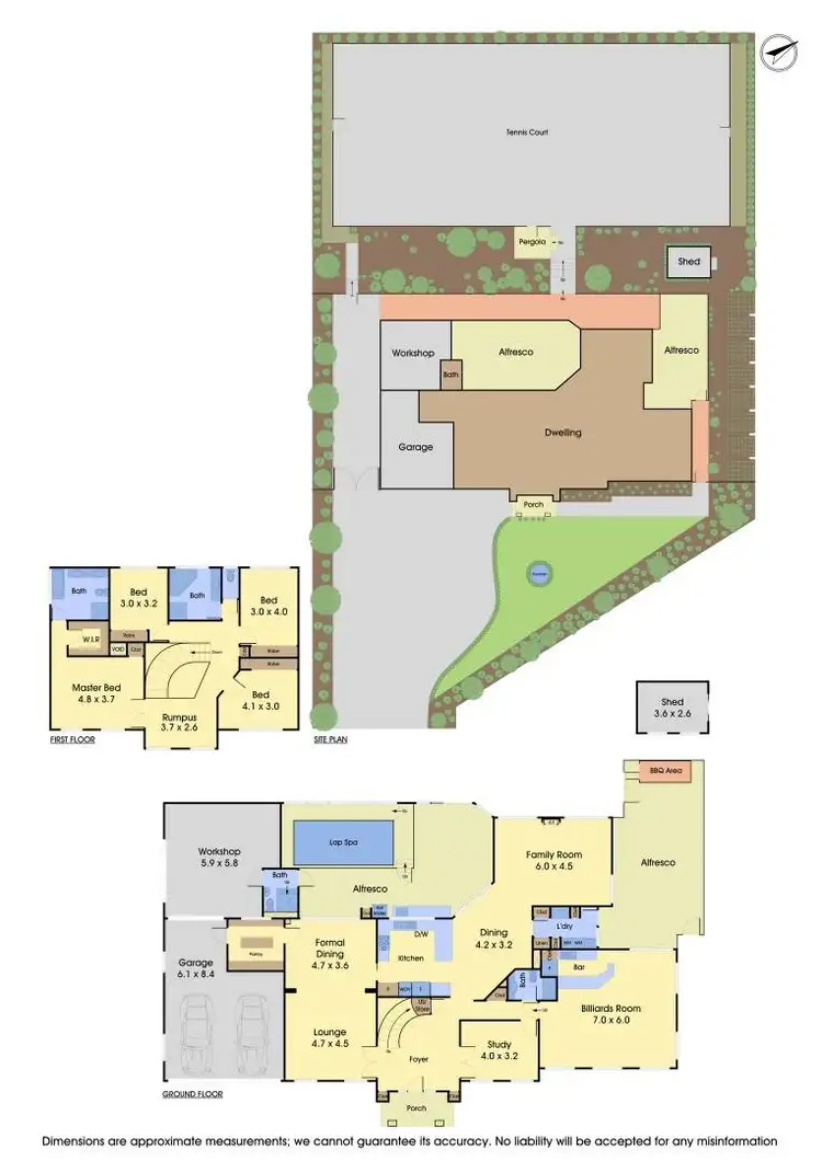 Floorplan of Homely house listing, 26 Palm Court, Lysterfield VIC 3156