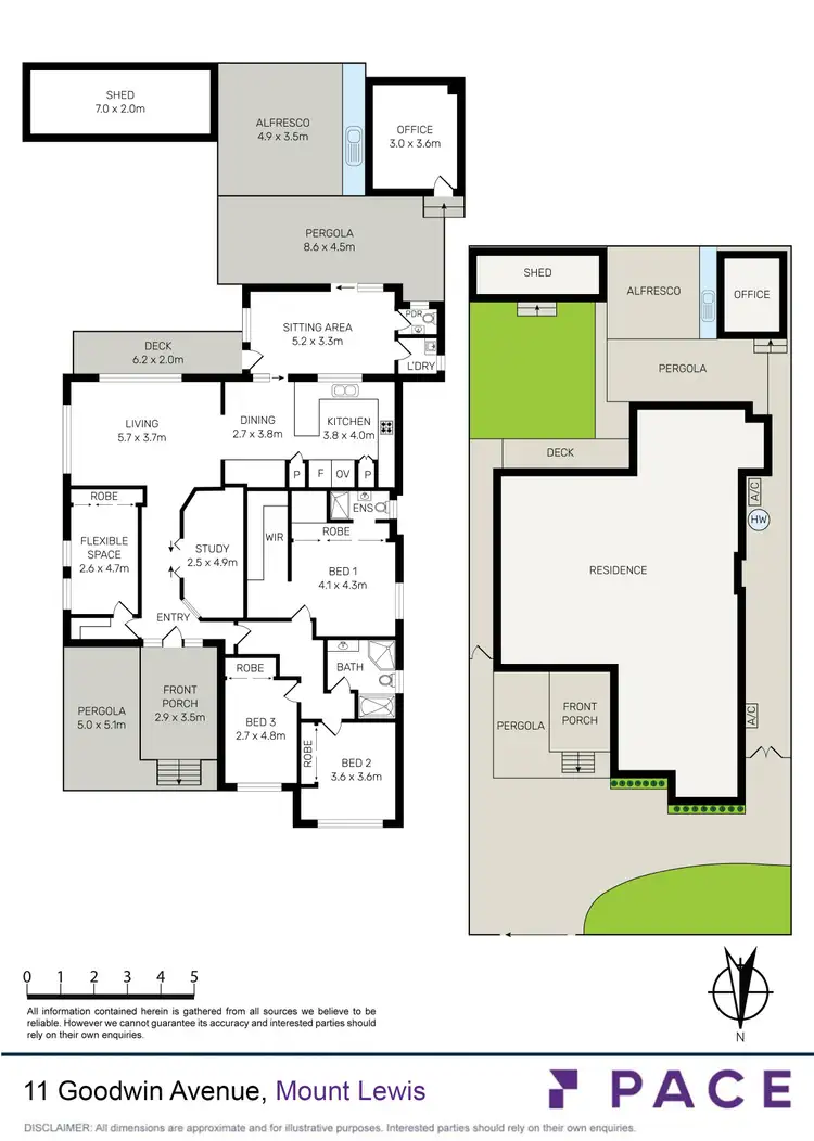 Floorplan of Homely house listing, 11 Goodwin Avenue, Mount Lewis NSW 2190