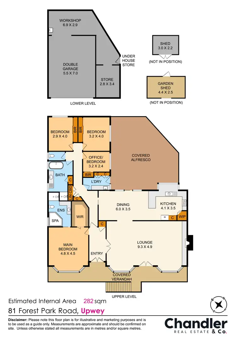 Floorplan of Homely house listing, 81 Forest Park Road, Upwey VIC 3158