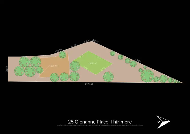 Floorplan of Homely land listing, LOT 1, 25 Glenanne Place, Thirlmere NSW 2572