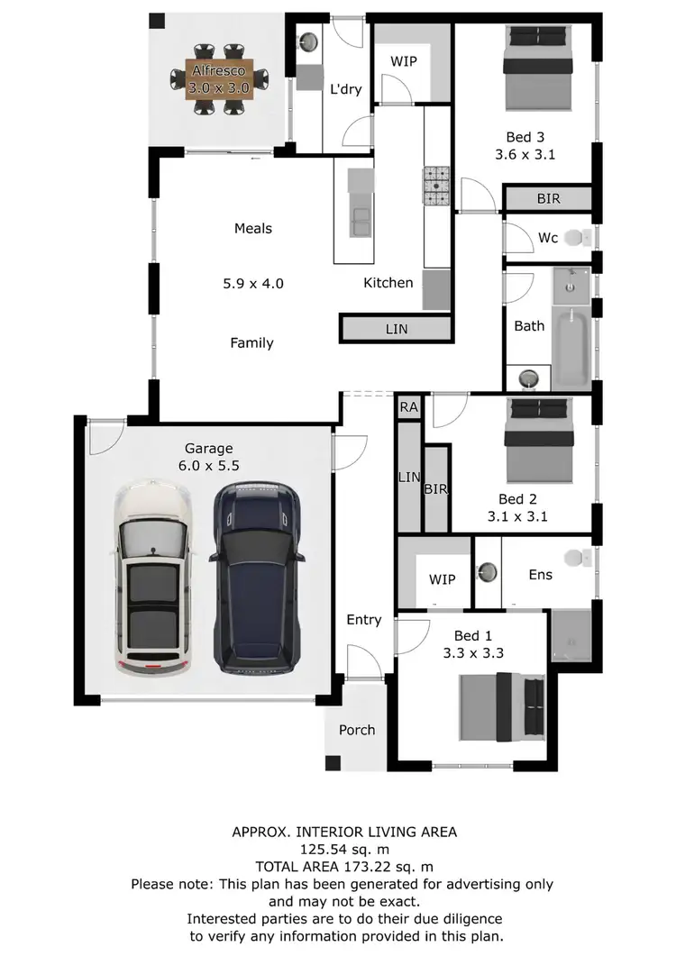 Floorplan of Homely house listing, 18 Unaipon Street, Leneva VIC 3691