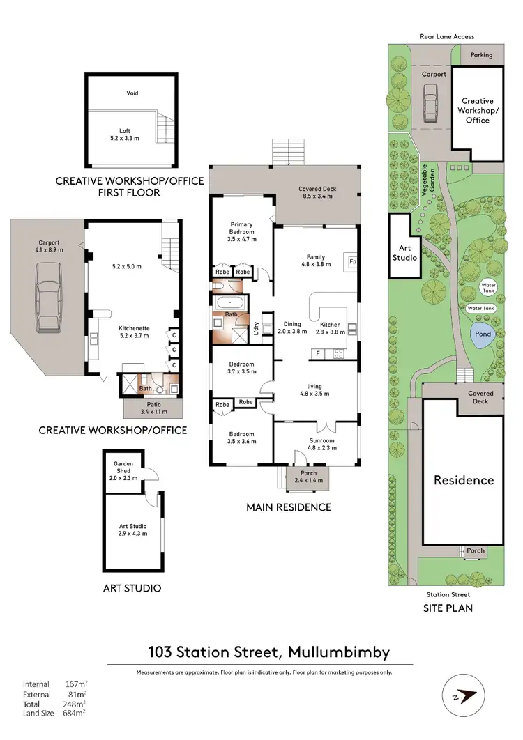 Floorplan of Homely house listing, 103 Station Street, Mullumbimby NSW 2482