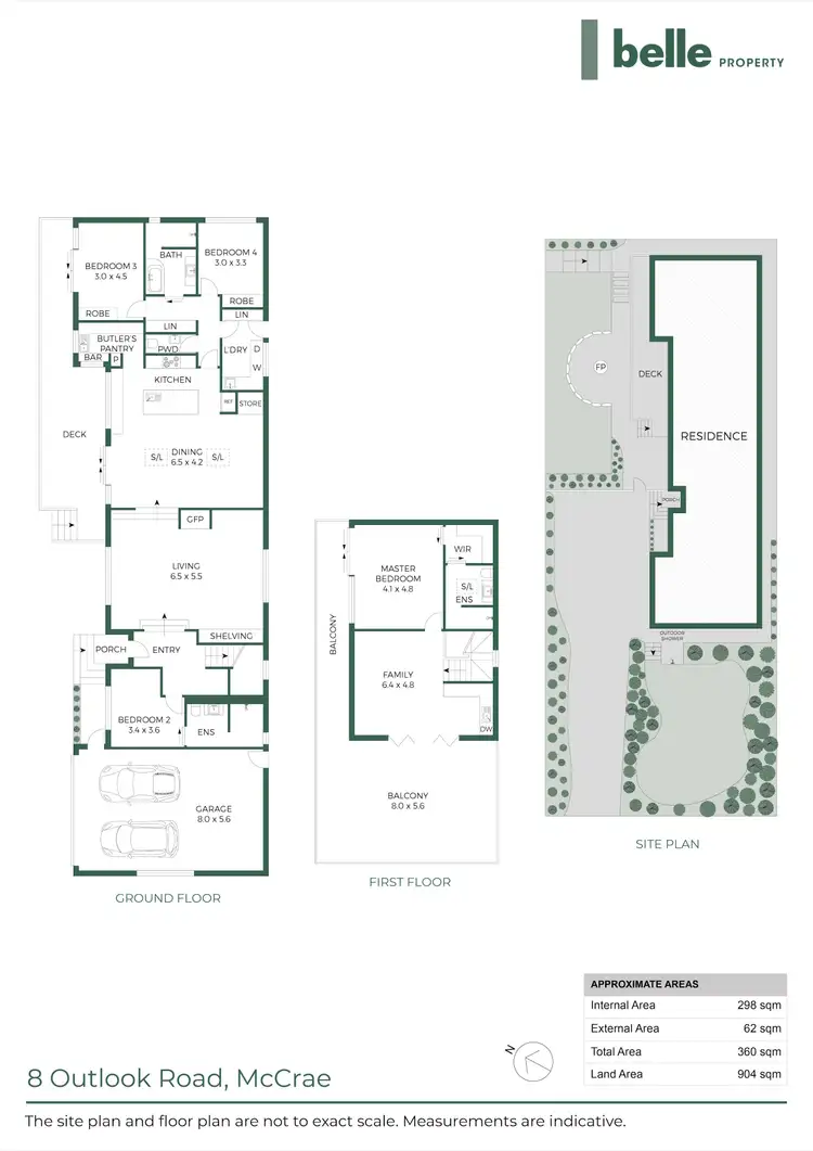 Floorplan of Homely house listing, 8 Outlook Road, Mccrae VIC 3938