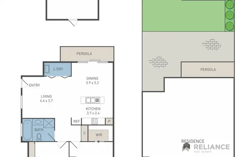 Floorplan of Homely house listing, 21/5 Thomas Carr Drive, Tarneit VIC 3029
