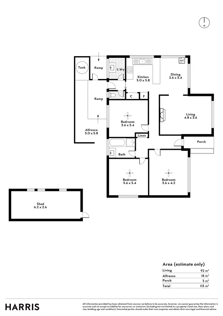 Floorplan of Homely house listing, 1 Hutchinson Street, Goolwa SA 5214