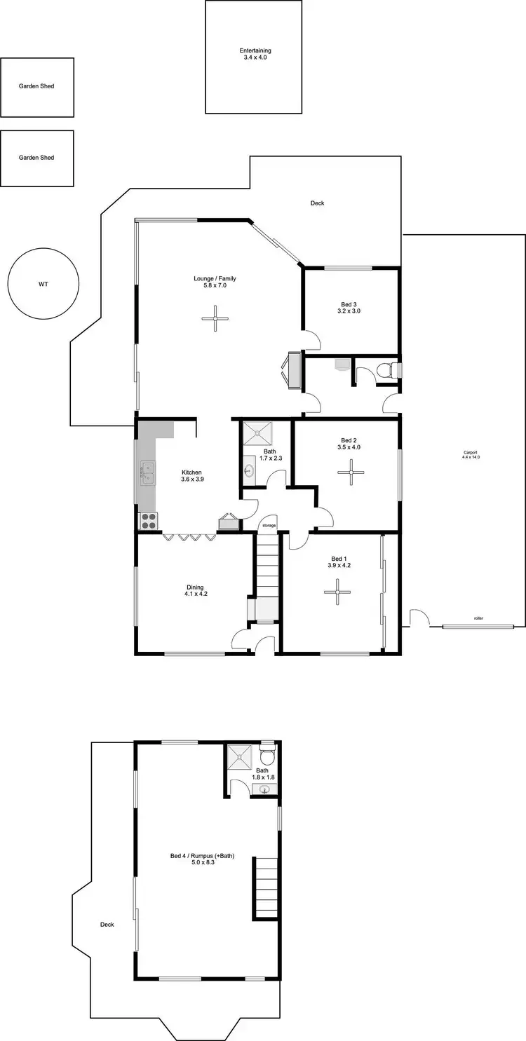 Floorplan of Homely house listing, 13 Marine Avenue, Port Lincoln SA 5606